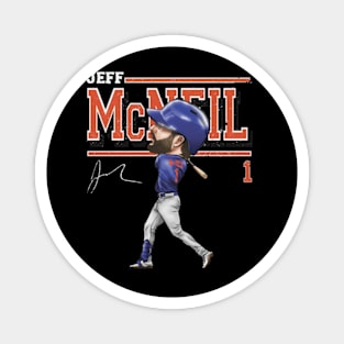 Jeff McNeil New York M Cartoon Magnet